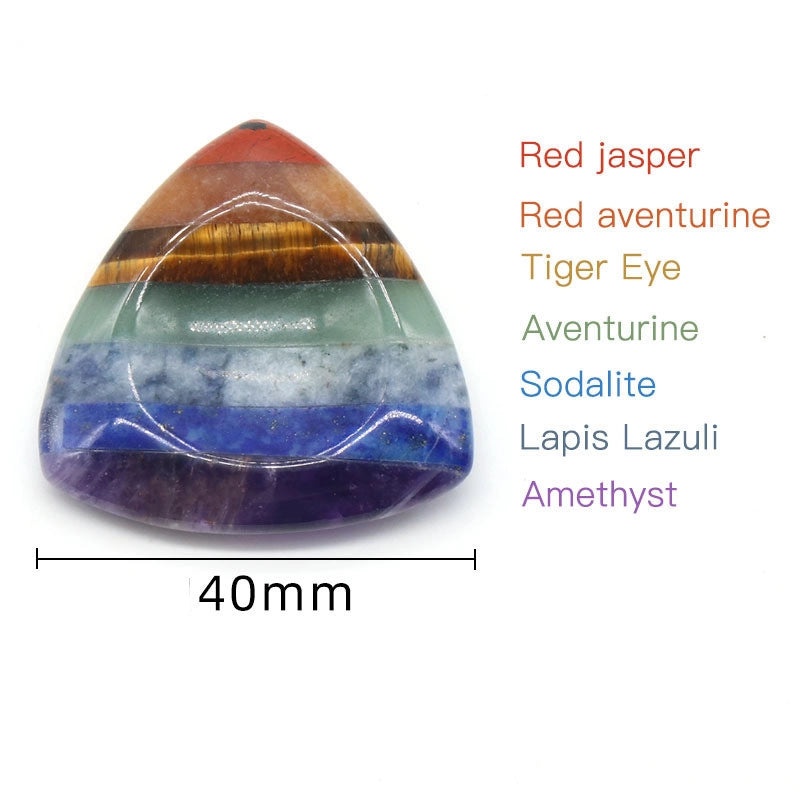 Natural Amethyst & Jade Multi-Stone Crystal Pendant | Jewelry Accessories