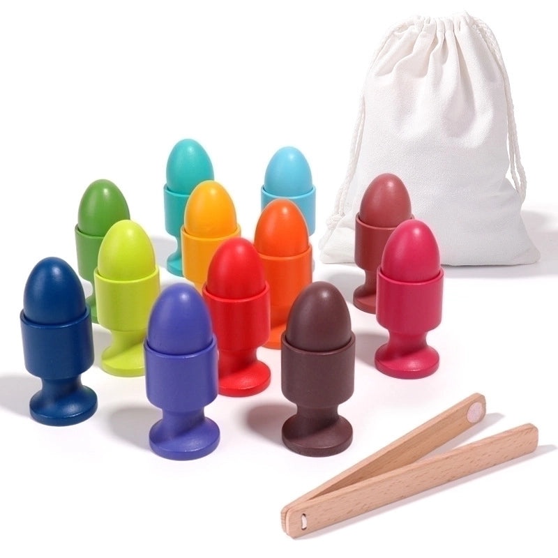 Wooden Building Blocks for Babies 0-2 Years | Baby Development Toys