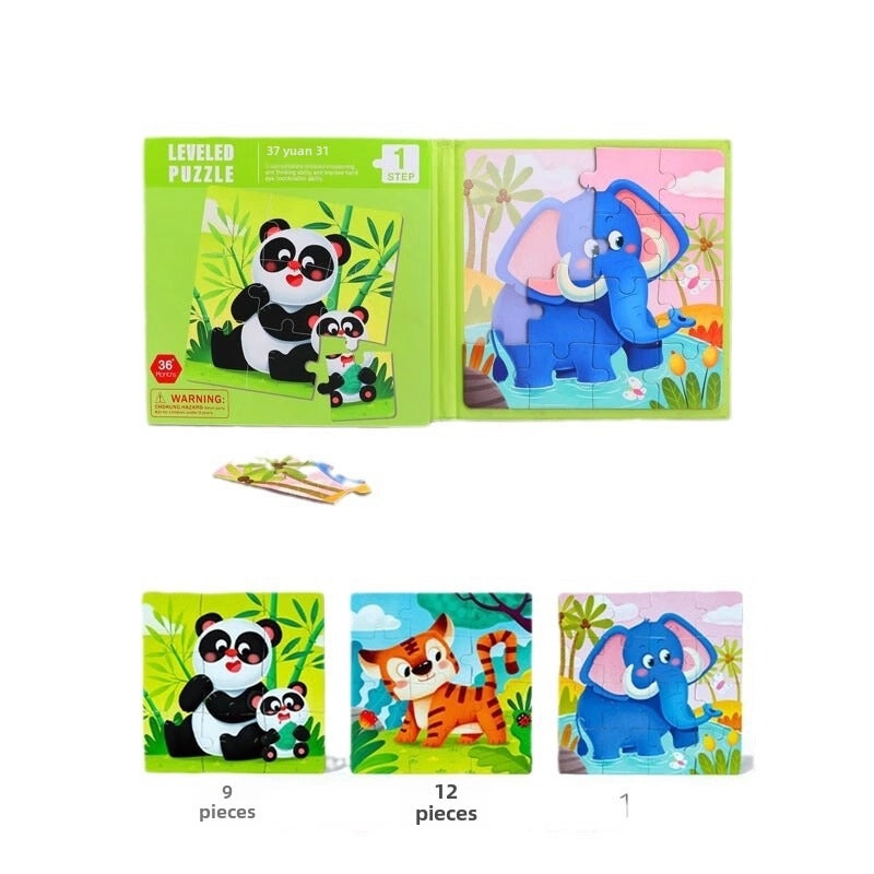 Magnetic Animal Traffic Puzzle for Toddlers and Kids Ages 1-6 | Educational Toys & Puzzles