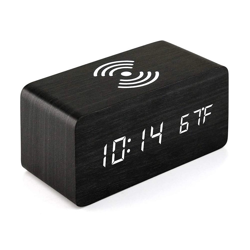 Minimalist Wooden Alarm Clock for Home Decor | Home Decor & Accessories