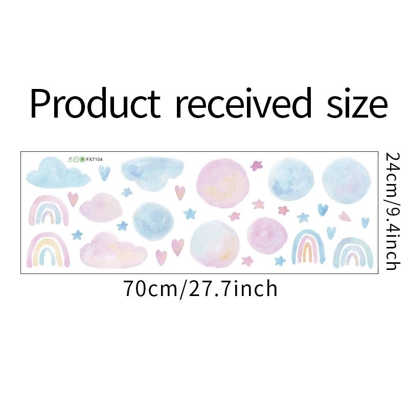 Stylish Cloud PVC Wall Decal for Home Decor | Wall Stickers & Murals