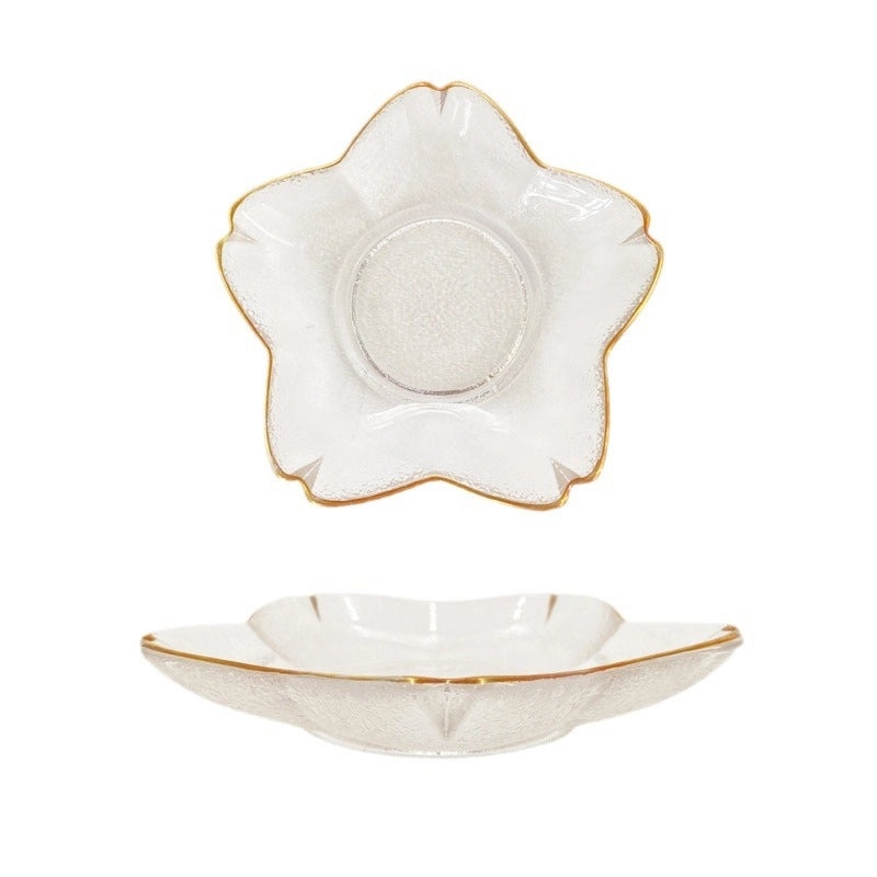 Minimalist Solid Color Glass Plate for Everyday Use | Tableware and Dining Accessories