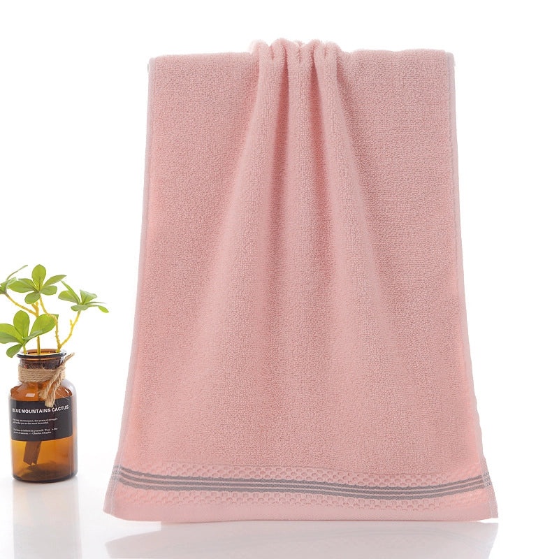 Thickened Pure Cotton Face Towel for Adults Household Water Pattern 32-Strand Durable Daily Use|Home & Living - Towels & Linens
