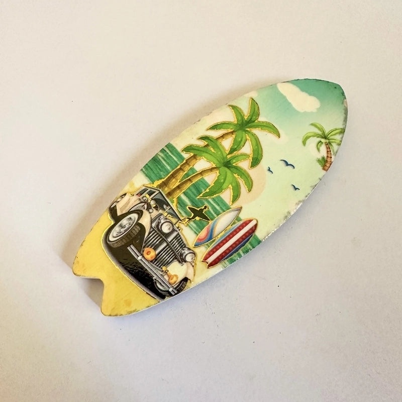 Hawaiian Tropical Art Resin Fridge Magnet | Home Decor & Kitchen Accessories