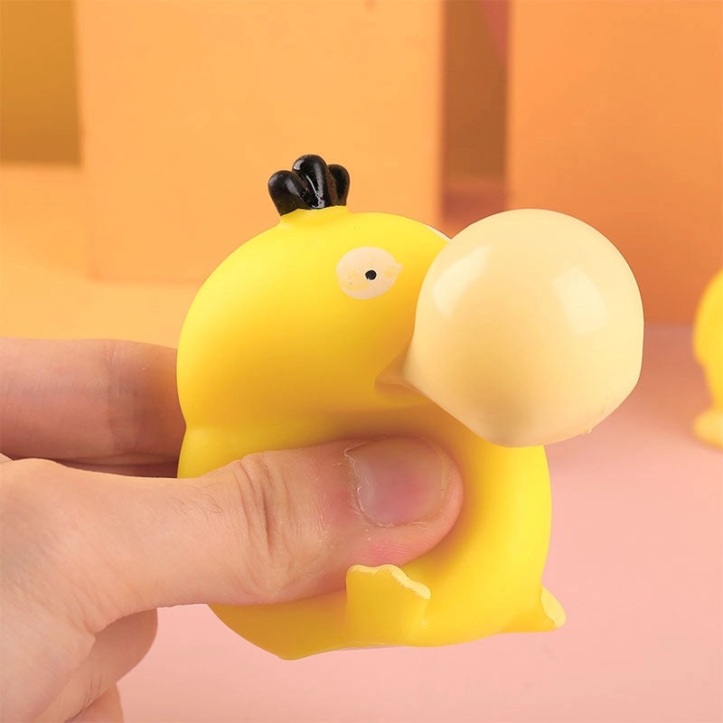 Christmas Stress Relief Squeeze Puff Bubble Toy Cartoon Rebound Doll Vinyl Decompression Fun|Stress Relief Toys