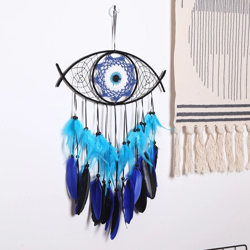 Minimalist Evil Eye Iron Pendant Wall Hanging|Home Decor Wall Art