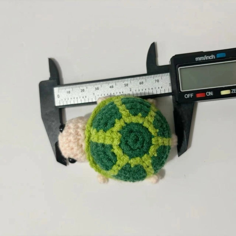 Handmade Wool Knitted Turtle Pendant Cute Positive Energy Doll Ornament|Accessories & Jewelry