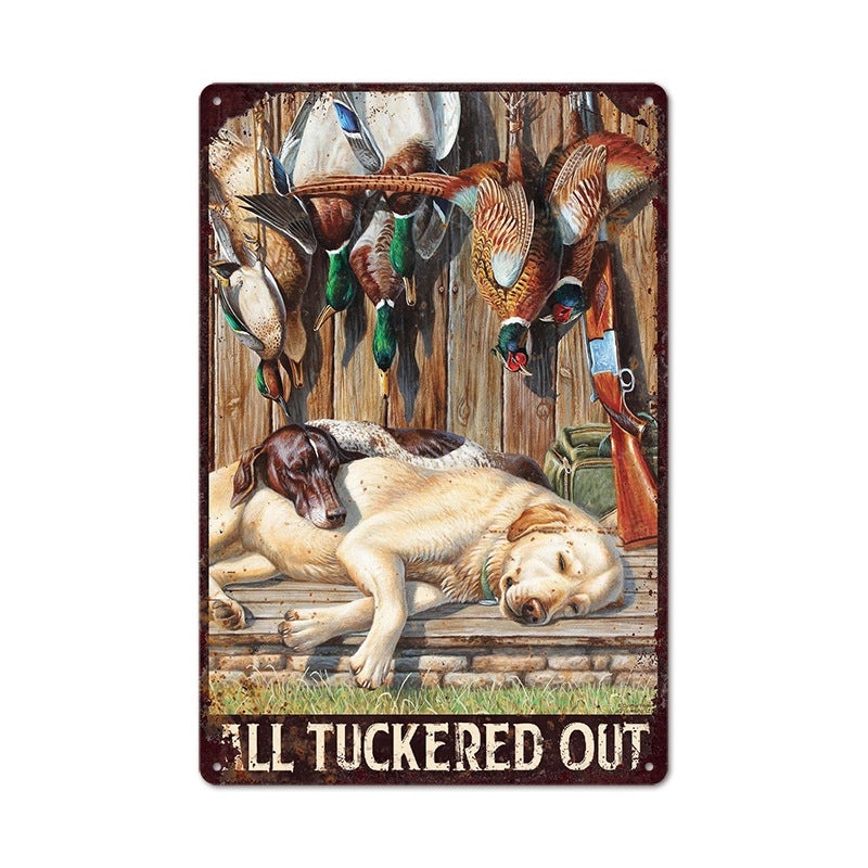 Vintage Iron Wall Art with Human, Animal & Letter Designs | Home Decor Wall Hangings