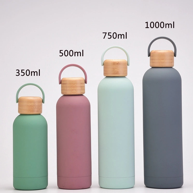 Elegant Solid Color Stainless Steel Water Bottles | Drinkware & Accessories