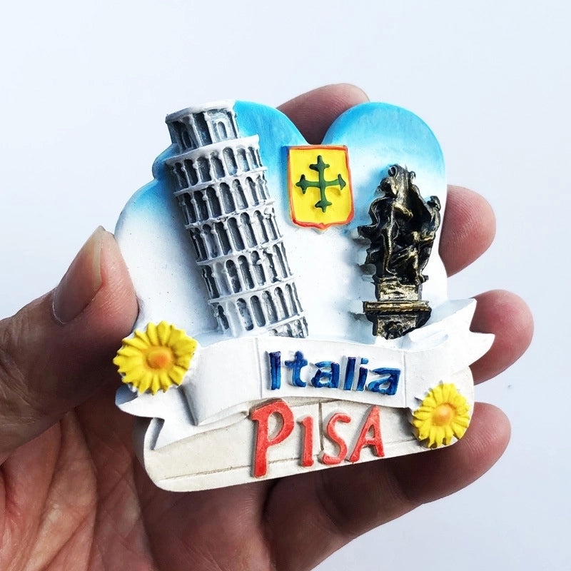 3-Piece Retro Streetwear Color Block Synthetic Resin Magnets Set|Home Decor & Magnets