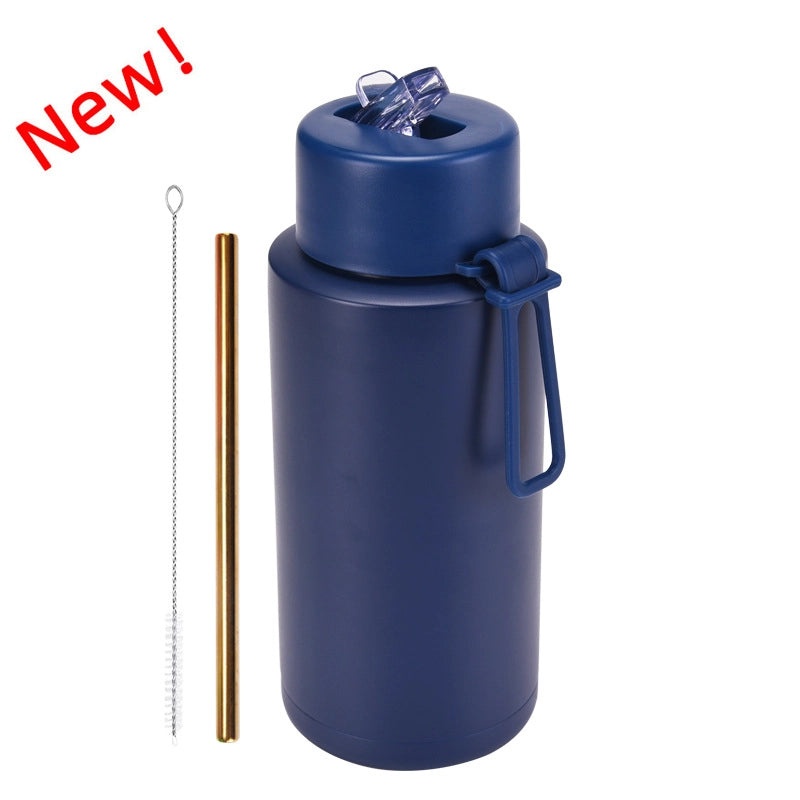 Insulated Stainless Steel Thermos Mug in Solid Colors for Everyday Use|Drinkware & Thermoses