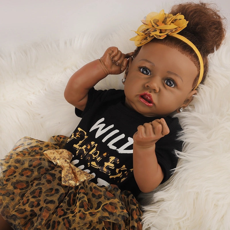 Realistic Vinyl Doll Toy with Silica Gel Material | Kids' Toys & Collectibles