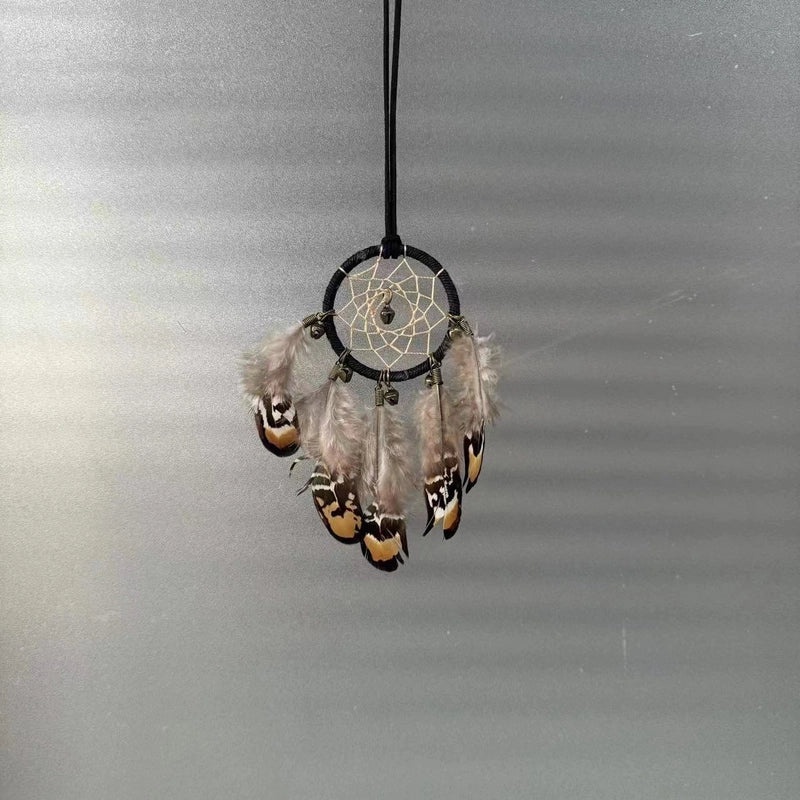 Minimalist Geometric Cotton Thread Feather Iron Ornament|Home Decor Accessories