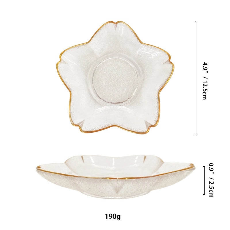 Minimalist Solid Color Glass Plate for Everyday Use | Tableware and Dining Accessories