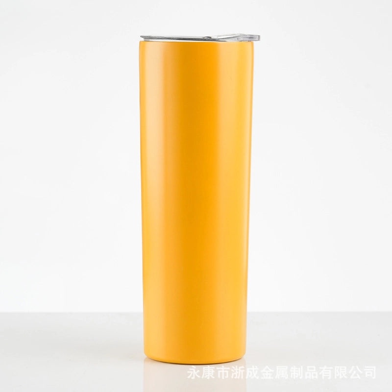 Stylish Solid Color Stainless Steel Vacuum Flask 1pc|Home & Kitchen Accessories