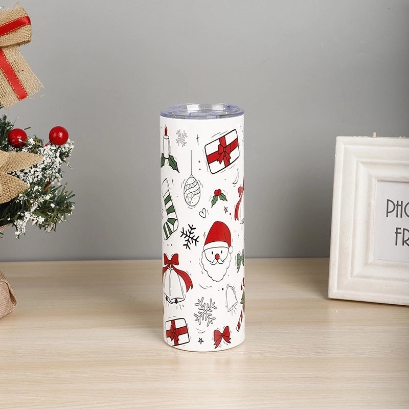 Christmas Vacation Cartoon Stainless Steel Water Bottle 1 Piece | Drinkware & Water Bottles