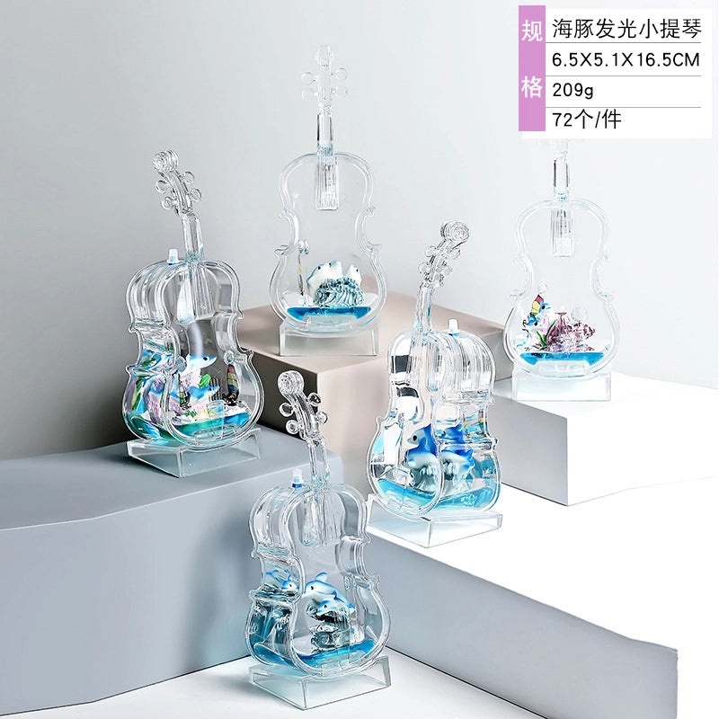 Creative Cartoon Liquid Oil Drop Ornament Transparent Acrylic Pressure Relief Craft|Home Decor Gifts