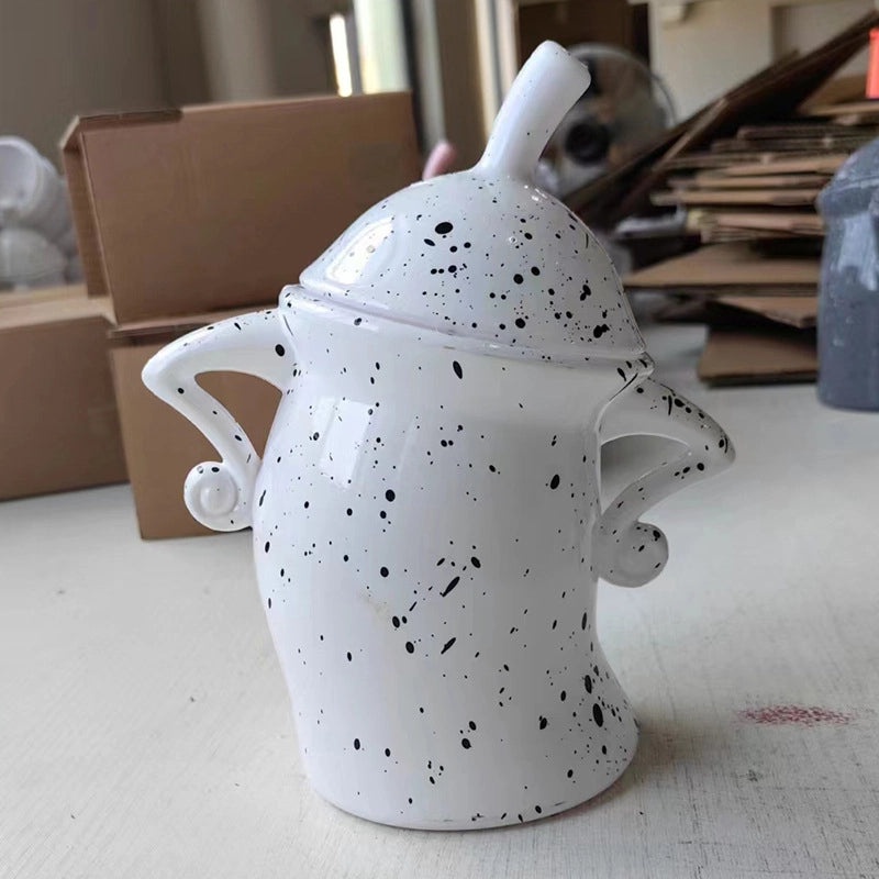 Cute Polka Dot PS Cup for Halloween Christmas Mother's Day | Kitchen & Dining Accessories