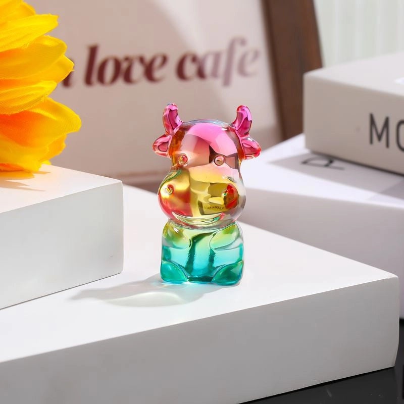 Charming Minimalist Animal Glass Ornaments|Home Decor