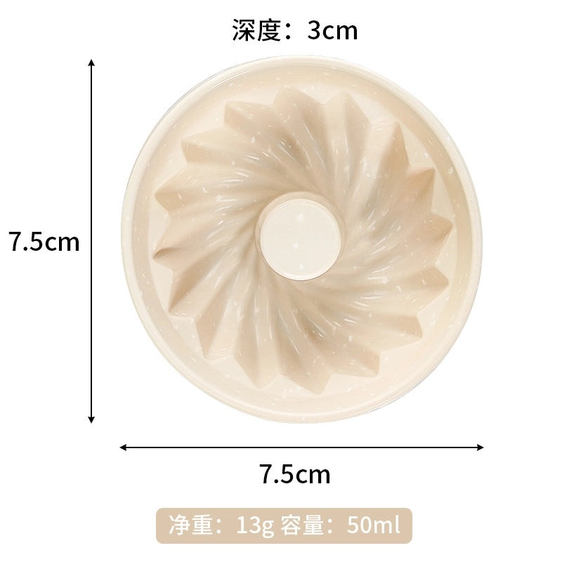 Silicone Egg Tart Baking Cups Non-Stick Thickened Steamed Rice Cake Mold Easy Demoulding and Cleaning|Bakeware & Kitchen Tools