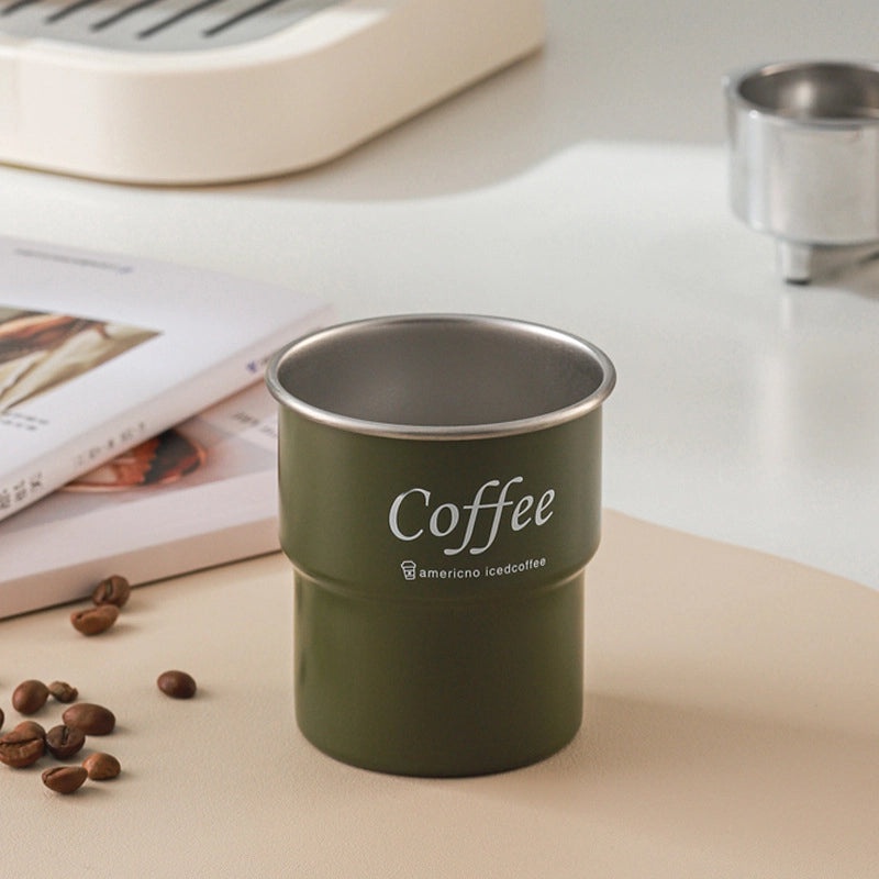 Stainless Steel Outdoor Coffee Cup 304 Single-layer Camping Beer Mug Lightweight Portable|Outdoor & Camping Gear