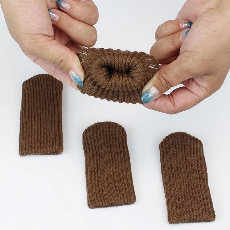 Double-layer Thickened Knitted Protective Covers for Chair and Table Legs|家具保护用品