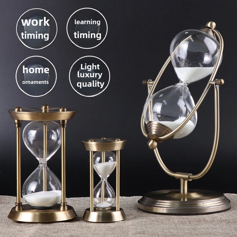 Modern Nordic Metal Clock Decorative Ornament|Home Decor