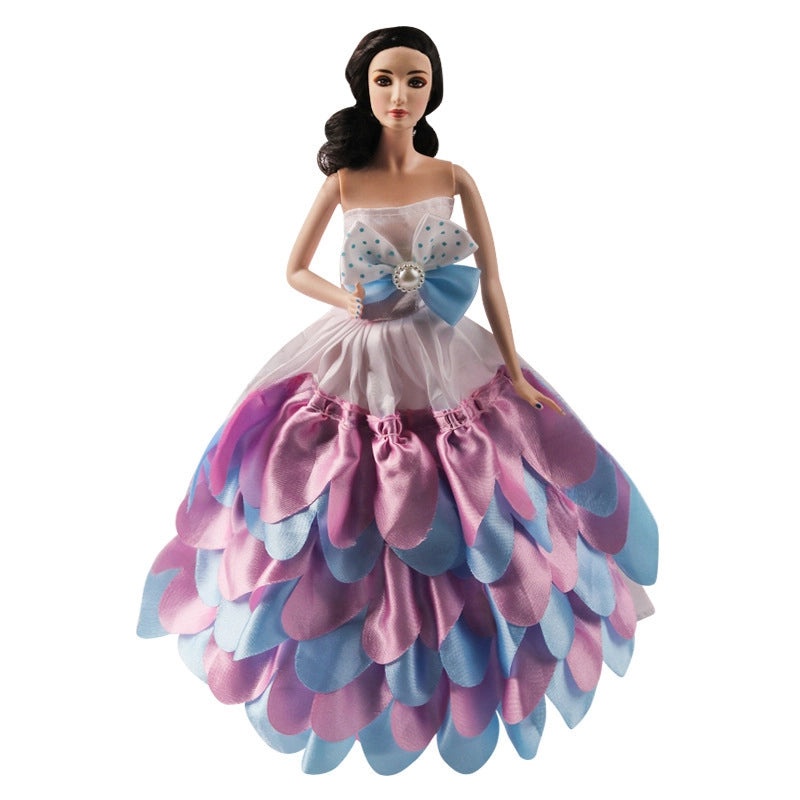 Exclusive Badger Doll Wedding Dress Princess Dress Large Doll Accessories|Doll Clothing & Accessories