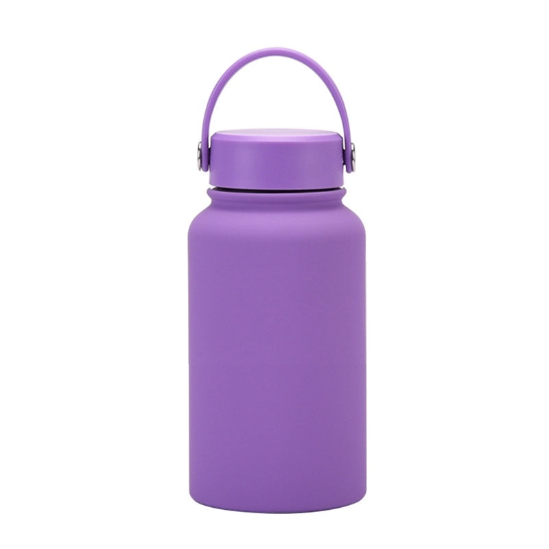 Stainless Steel Water Bottle Single Piece Casual Solid Color | Drinkware & Hydration