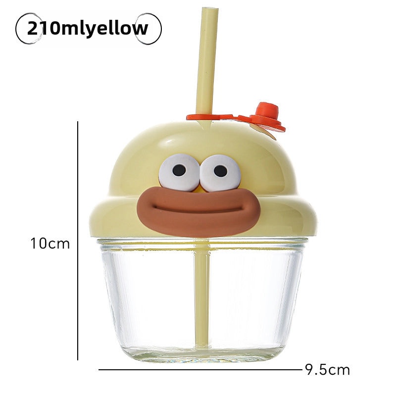Holiday Cartoon Soda Lime Glass Cup|Drinkware & Glassware