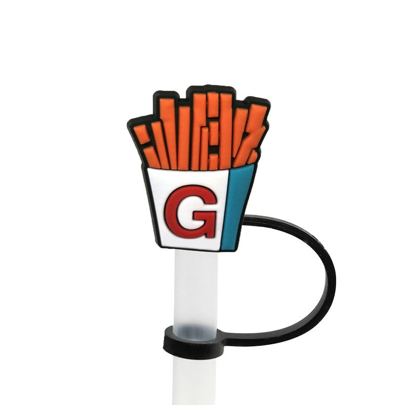 Cute Cartoon Silicone Straw Cap for Kids | Drinkware Accessories