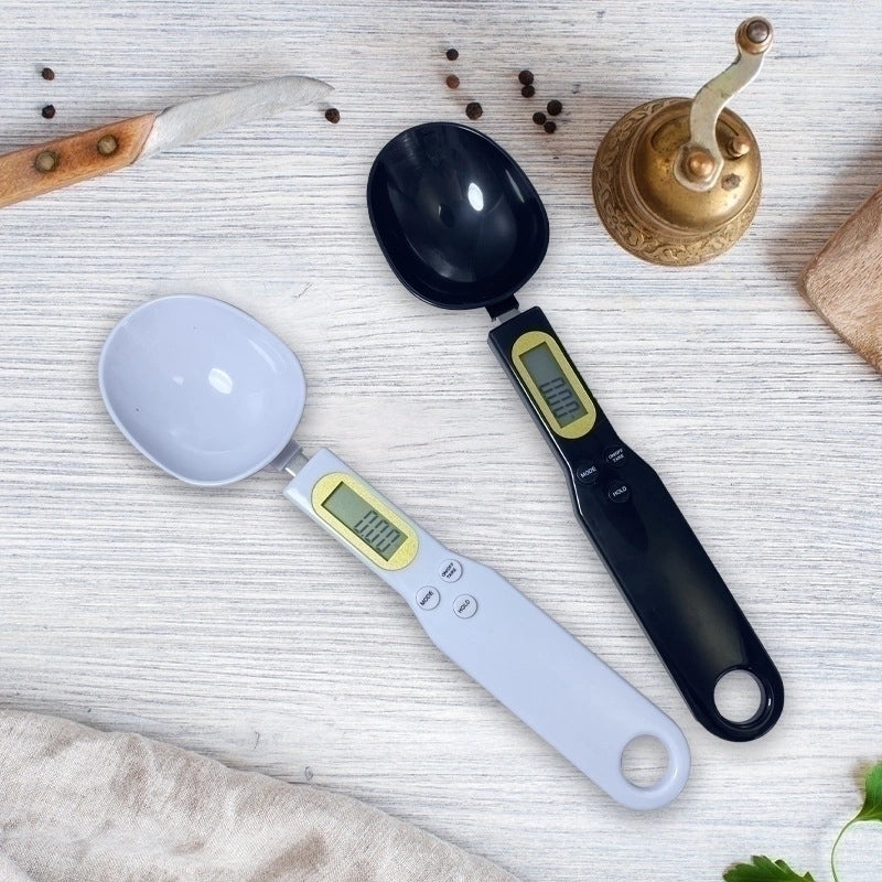 Minimalist Solid Color Plastic Spoon Scale|Kitchen Tools & Gadgets