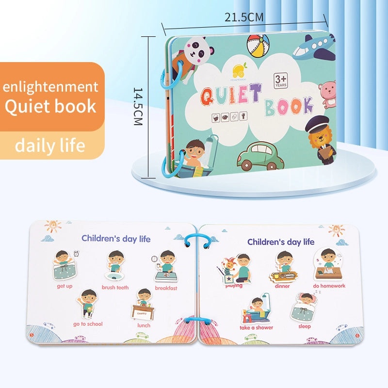 Children's Interactive Busy Book for Early Education and Quiet Learning|Educational Toys
