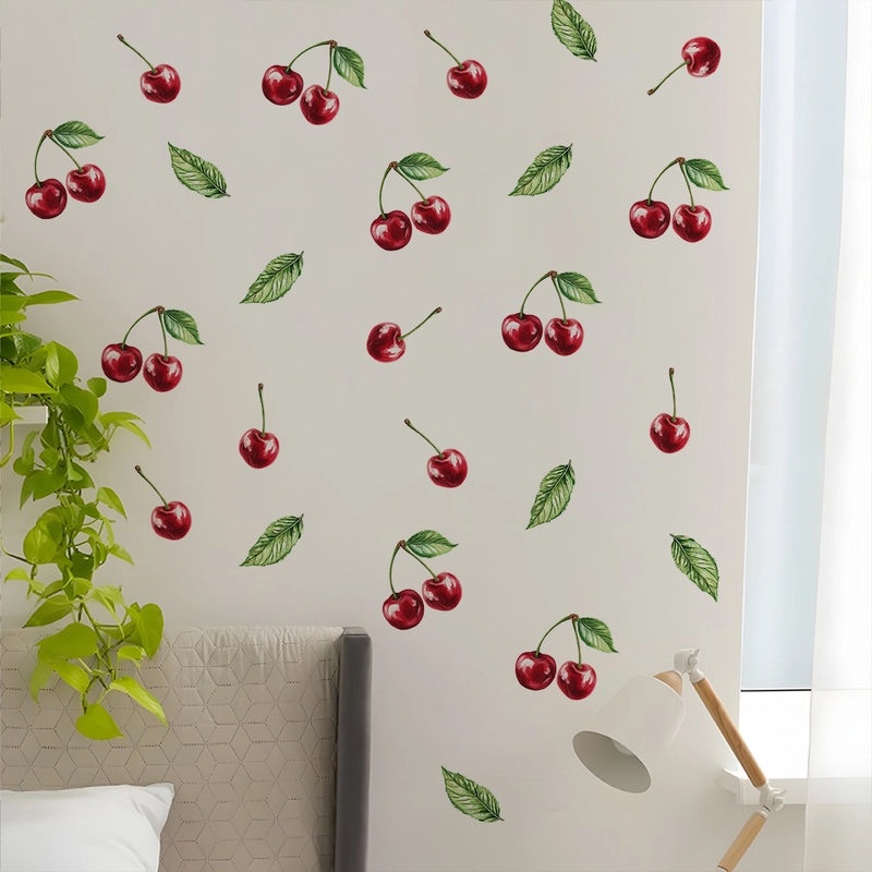 Cherry PVC Wall Decal for Windows|Home Decor & Accessories