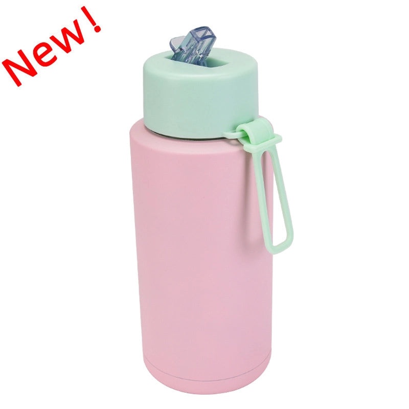 Insulated Stainless Steel Thermos Mug in Solid Colors for Everyday Use|Drinkware & Thermoses