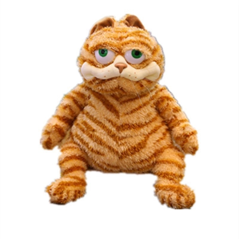 Chubby Cat Plush Toy Cute Fat Cat Tiger Doll Soft Stuffed Animal|Plush Toys & Collectibles