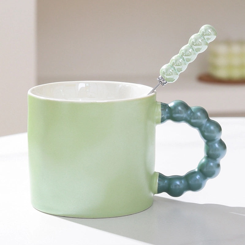 White Porcelain Water Bottle for Casual Vacation Use 1 Piece | Travel Accessories