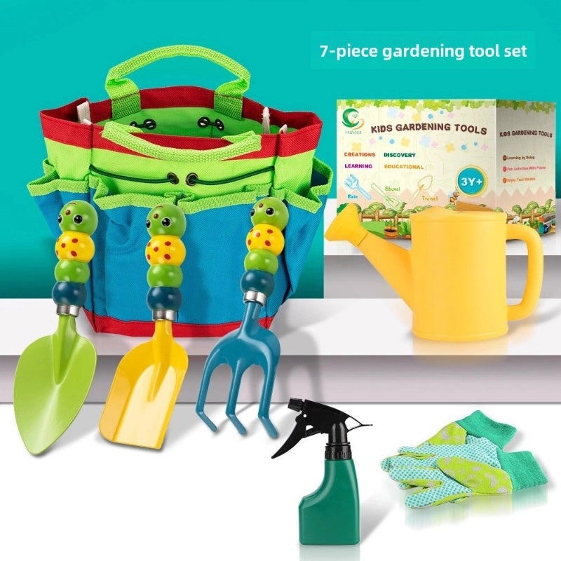 Children's Outdoor Gardening Tool Set for Planting Succulent Vegetables and Flowers | Garden Tools & Outdoor Equipment