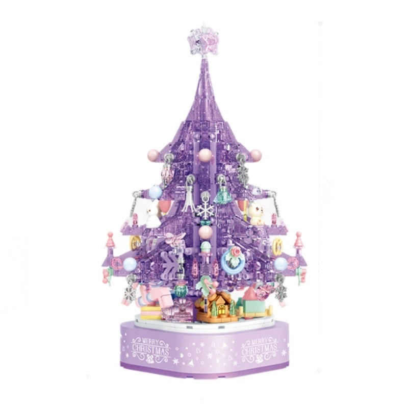 Toddler Building Blocks Toy Set (Ages 3-6) Christmas Tree Construction Plastic Bricks | Toys & Games