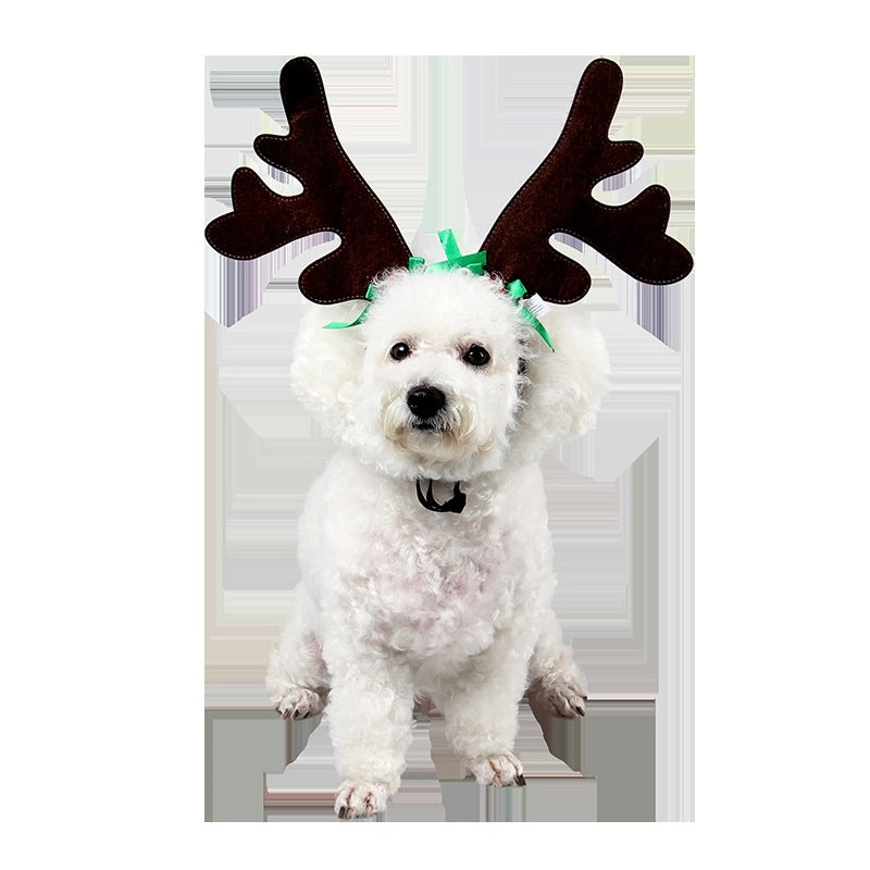 Ji Zizi Luminous Pet Hair Hoop Christmas Dog Cat Accessories Holiday Jewelry|Pet Accessories