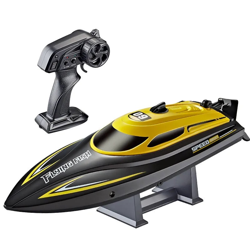 HJ812 2.4G Remote Control High-Speed Boat 25km/h Outdoor Racing Toy with Lights|Remote Control Toys