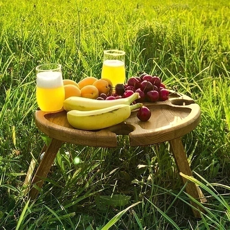 Portable Wooden Wine Rack for Dining Table | Home & Kitchen Accessories