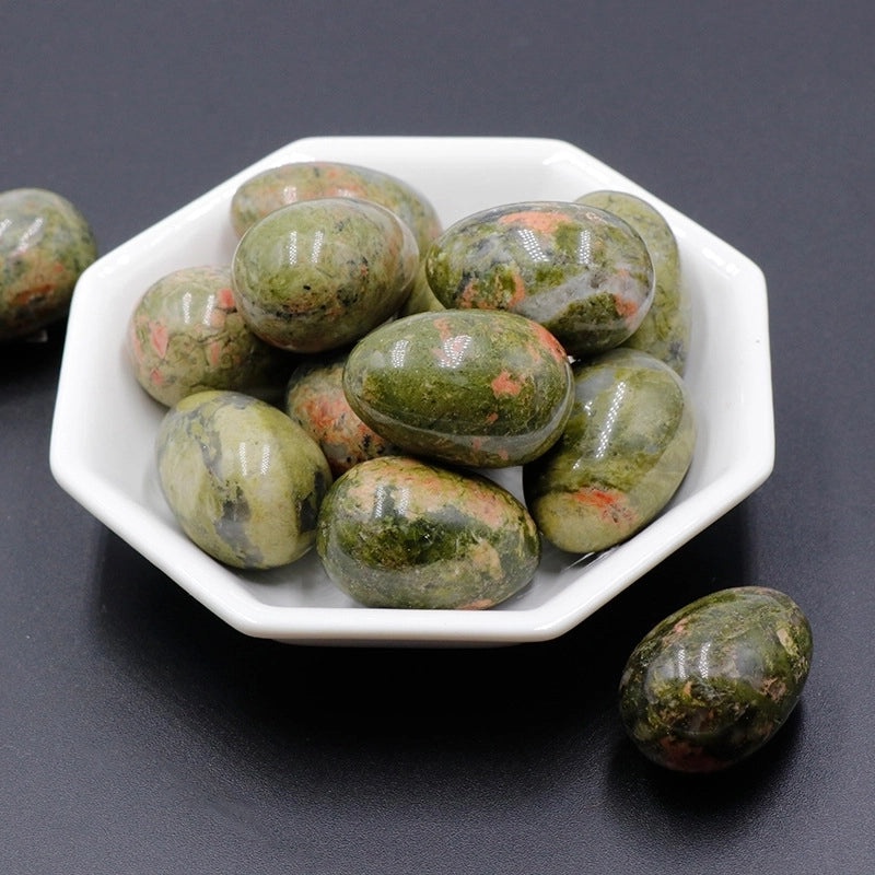 Natural 30mm Agate Egg Stone Semi-Precious Crystal Mineral Specimen|Semi-Precious Stones & Crystals