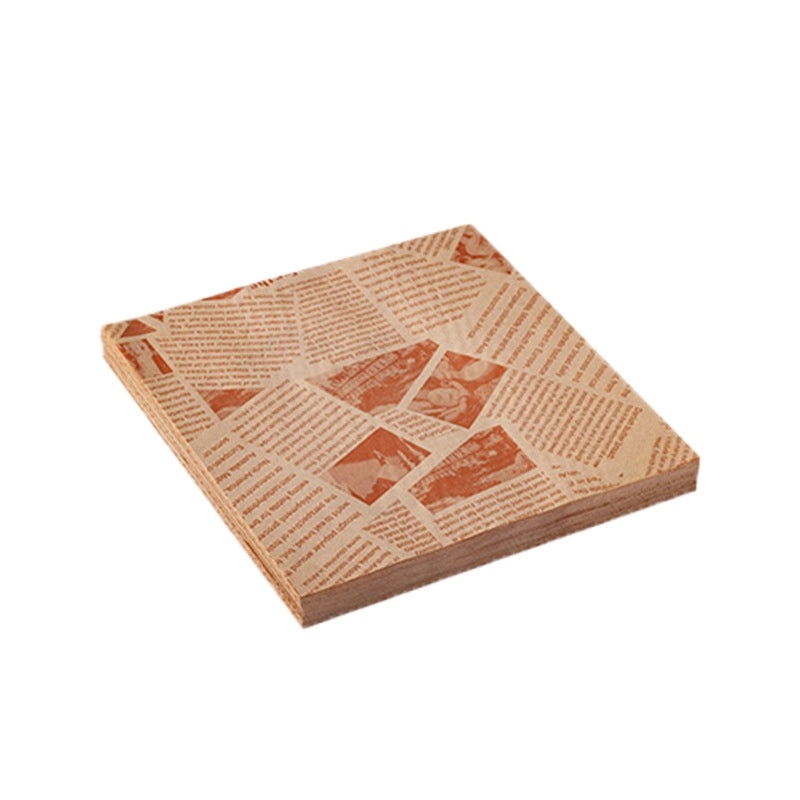 American-style Oil-proof Paper for Fried Chicken Fries Hamburgers, Oil-absorbing Baking and Sandwich Wrapping Paper | Food Packaging Supplies