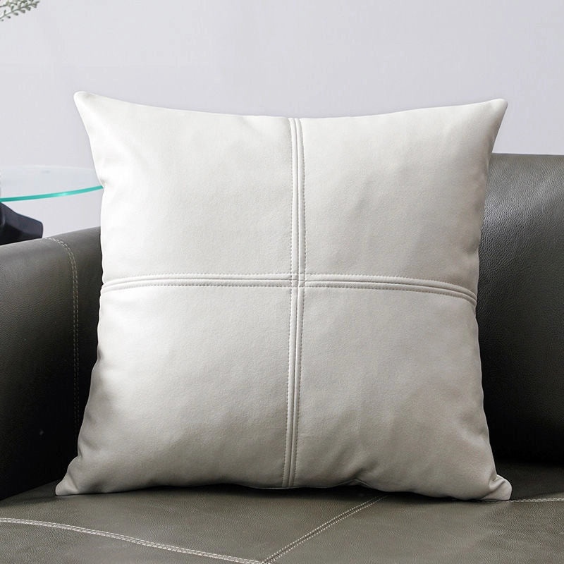 Nordic Cross Stitch Soft Fabric Pillowcase for Sofa Backrest Waist Support|Home Decor Pillows