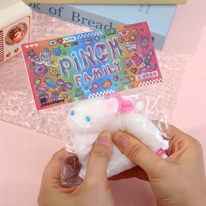 Bear and Cat Squishy Toy Set Soft TPR Stress Reliever | Toys & Games