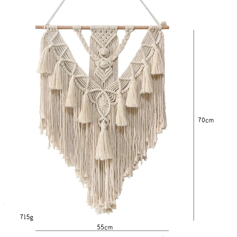Bohemian Cotton Tassel Wall Hanging Tapestry|Home Decor