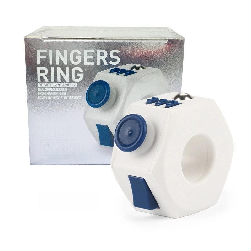 Lord Of The Rings Decompression Fidget Ring Multi-Function Toy Creative Exotic Gifts|Stress Relief Toys