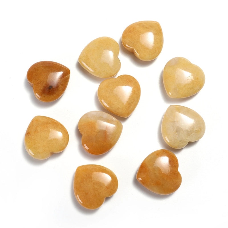 Pink 20mm Heart-Shaped Amethyst Crystal Ornament | Jewelry & Accessories