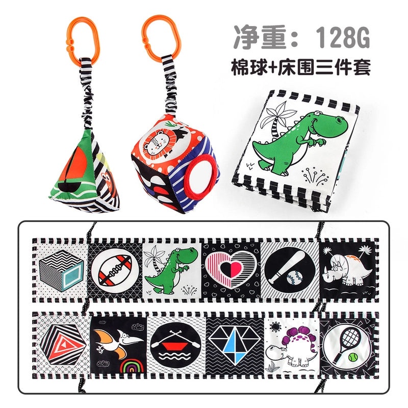 Soft Baby Fabric Book with Cartoon Designs|Baby Toys & Learning Books